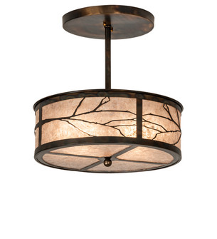 Branches Two Light Pendant in Dark Burnished Antique Copper (57|225295)
