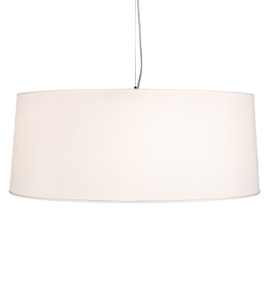 Bruges Five Light Pendant in Flat Black/Gloss White (57|224023)