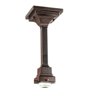 Mission One Light Pendant Hardware in Mahogany Bronze (57|223082)