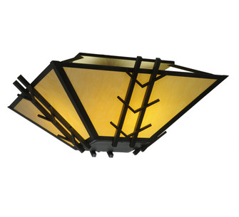 Turk Eight Light Semi-Flushmount in Antique Iron Gate (57|221861)