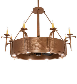 Costello 16 Light Chandel-Air in Metallic Bronze Oiled Bronze (57|221266)