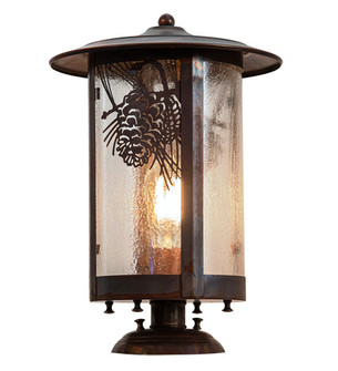 Fulton One Light Pier Mount in Vintage Copper (57|220788)