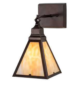 Arnage One Light Wall Sconce in Mahogany Bronze (57|219228)