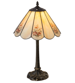 Pansies One Light Table Lamp in Mahogany Bronze (57|218834)