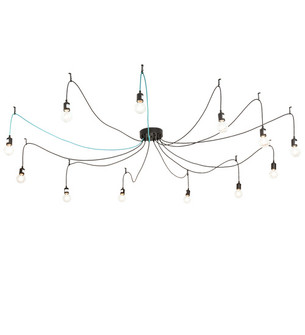 Castiliolite LED Pendant in Solar Black (57|218833)