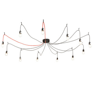 Castiliolite LED Pendant in Solar Black (57|218832)