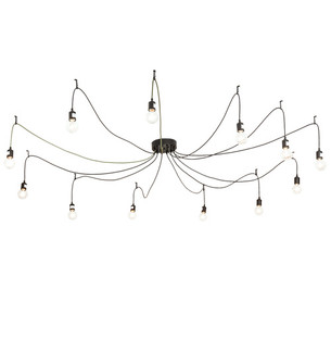 Castiliolite LED Pendant in Solar Black (57|218827)