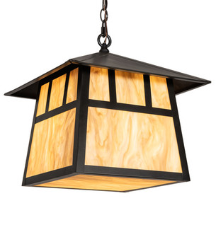 Stillwater Three Light Pendant in Craftsman Brown (57|218679)