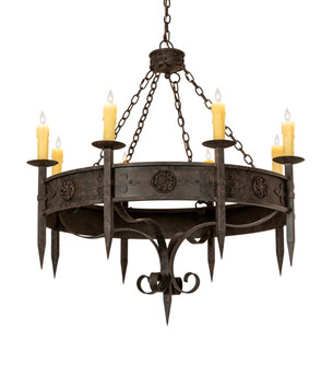 Calandra Eight Light Chandelier (57|218662)