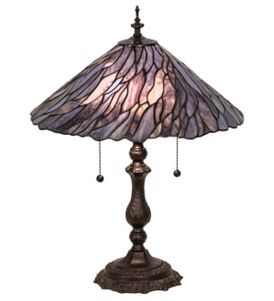 Willow Two Light Table Lamp in Mahogany Bronze (57|218128)
