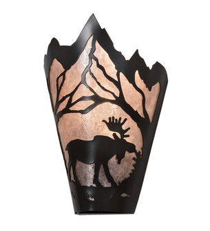 Moose At Dawn One Light Wall Sconce in Timeless Bronze (57|217009)