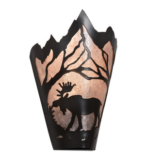 Moose At Dawn One Light Wall Sconce in Timeless Bronze (57|217008)