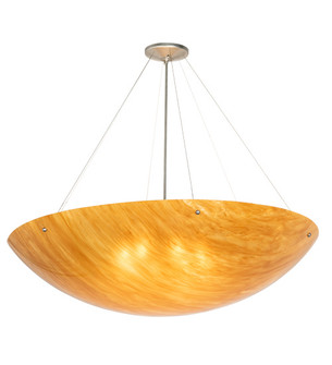 Cypola Eight Light Pendant in Brushed Nickel Powder Coat (57|216810)