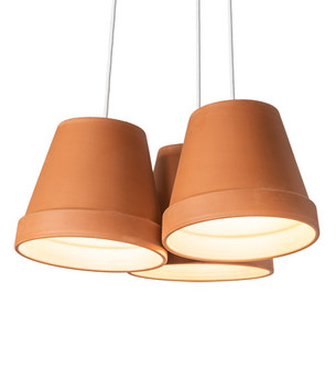 Flower Pot LED Pendant in Matte White (57|216777)