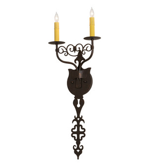 Merano Two Light Wall Sconce in Gilded Tobacco (57|216338)