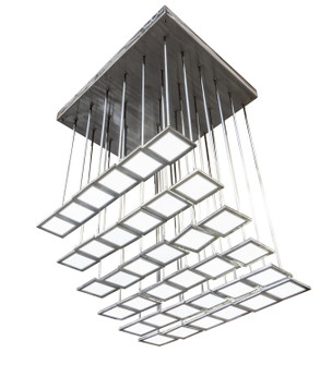 Kossar LED Ceiling Fixture in Alloy Wheel Clear Coat (57|216328)