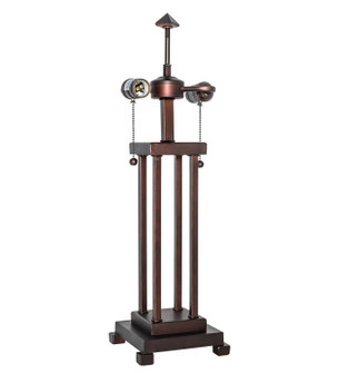 Column Mission Two Light Table Base Hardware in Mahogany Bronze (57|21617)