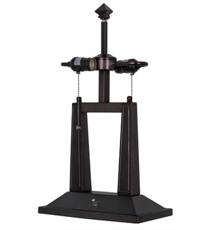 Mission Two Light Table Base Hardware in Mahogany Bronze (57|21579)