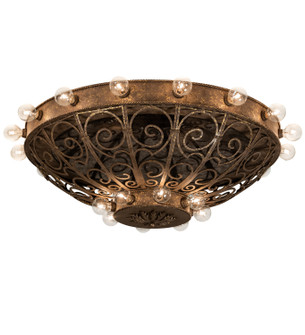 Osteria 24 Light Flushmount in Pompeii Gold (57|215278)