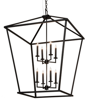Kitzi Eight Light Pendant in Textured Black (57|215229)