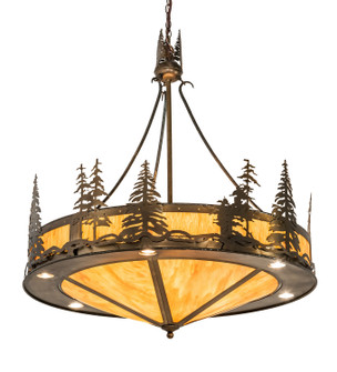 Tall Pines 18 Light Pendant in Antique Copper (57|215185)