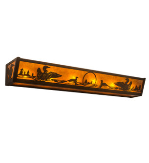 Loon Six Light Vanity in Antique Copper (57|214494)