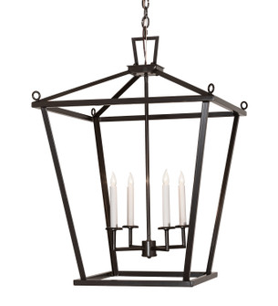 Kitzi Four Light Pendant in Timeless Bronze And White (57|214258)