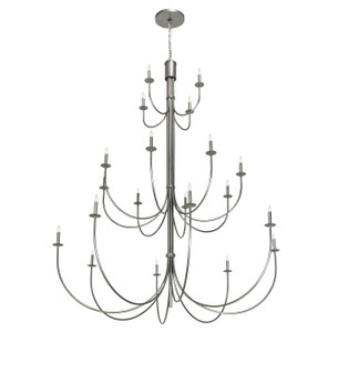 Cheal 20 Light Chandelier in Nickel (57|213325)