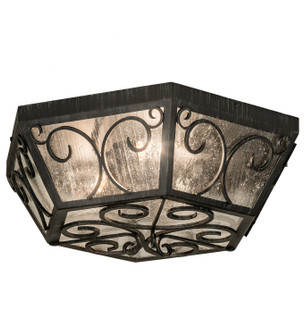 Camilla Three Light Flushmount in Antique Iron Gate (57|213037)