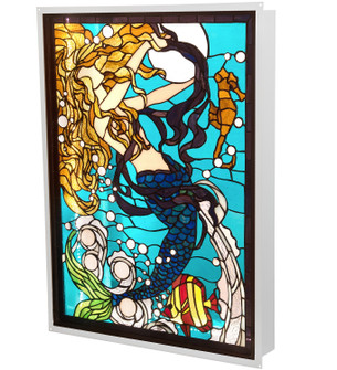 Mermaid Of The Sea LED Backlit Window in White (57|212842)