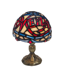 Meyda One Light Mini Lamp in Antique Brass (57|21224)