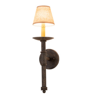 Amada One Light Wall Sconce in Black Metal (57|211469)