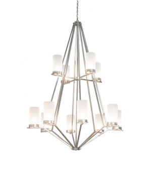 Galen 12 Light Chandelier in Nickel Powder Coat (57|211141)