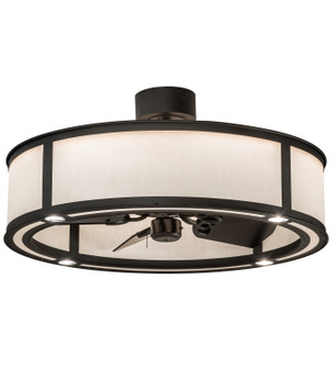 Smythe Craftsman LED Chandel-Air in Old Wrought Iron (57|210681)