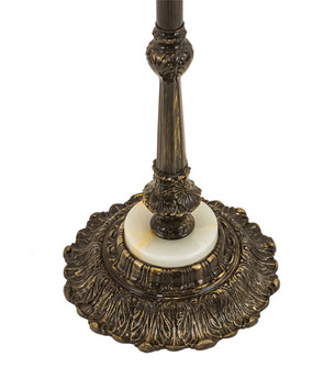 Antique Brass Gloss Three Light Floor Base in Antique Brass Gloss Powder Coat (57|210068)