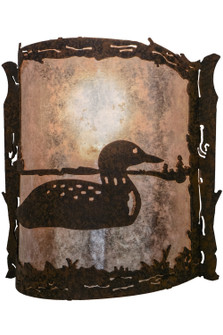 Loon One Light Wall Sconce in Distressed Chestnut (57|205680)