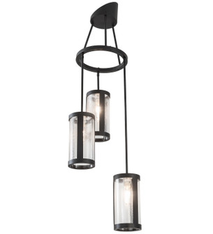 Cartier Three Light Chandelier in Vintage Copper (57|204512)