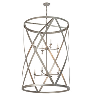 Desmond Eight Light Pendant in Nickel Powder Coat (57|203720)