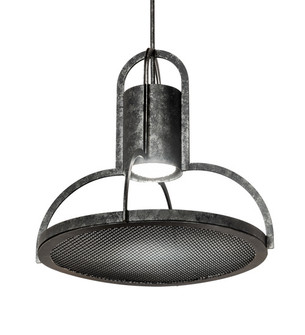 Butler Weave-Tex One Light Pendant in Solar Black Mesh/Smoke (57|203387)