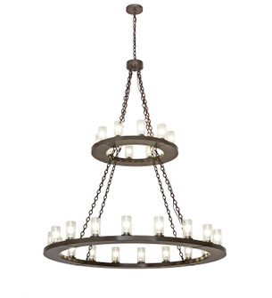 Loxley 28 Light Chandelier in Timeless Bronze (57|202972)