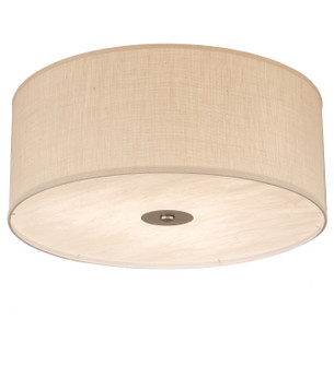 Cilindro Three Light Flushmount in Nickel Powder Coat (57|202440)