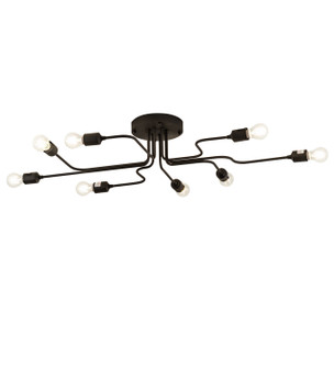 Pipedream LED Flushmount in Wrought Iron (57|201059)