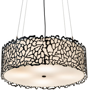 Parmecia LED Pendant in Black Metal (57|200845)