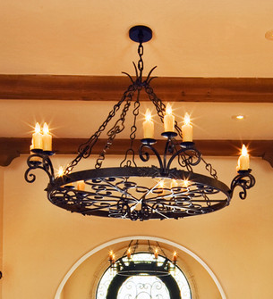 Clarinda 15 Light Chandelier in Copper Rust (57|200732)