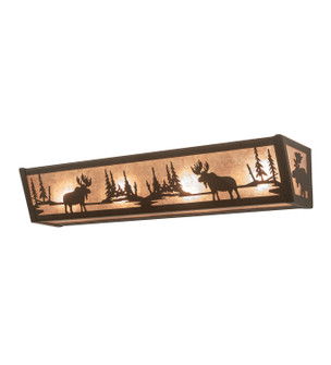 Moose At Lake Four Light Vanity in Oil Rubbed Bronze (57|200522)