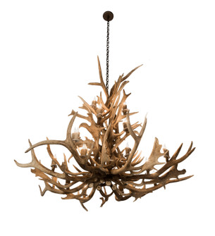 Antlers 18 Light Chandelier in Antique Copper (57|200451)