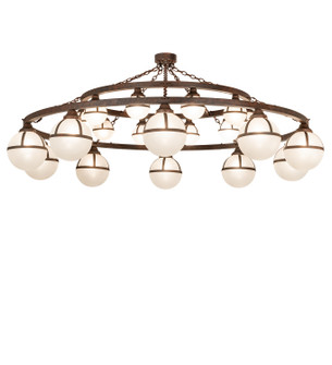 Bola 20 Light Semi-Flushmount in Rusty Nail (57|200284)