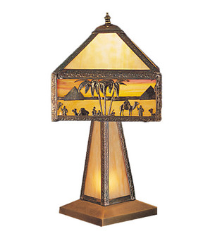 Camel One Light Accent Lamp in Highlighted Craftsman Brown (57|200208)