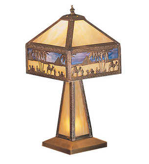 Camel One Light Accent Lamp in Hi-Lited Craftsman Brown Highlighted Craftsman Brown (57|200204)