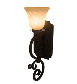 Thierry One Light Wall Sconce in Black Metal (57|200022)